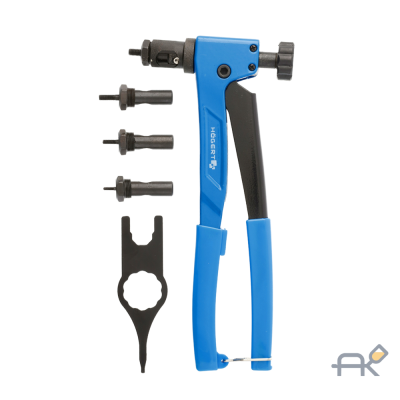 Заклёпочник для резьбовых заклепок M3-M6 HOEGERT HT2C180